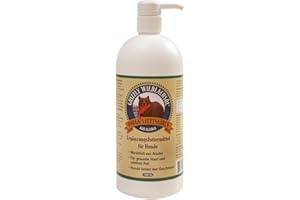 GRIZZLY PET PRODUCTS Grizzly - Olio di salmone selvatico dell’Alaska, 1000 ml