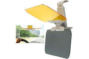 SZQIUNUBI Anti-Éblouissement Extension de Pare Soleil pour Voiture - Rallonge Conducteur pour Protection Contre L'Éblouissement et UV