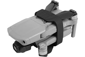 Hensych Silicone 7238F Propeller Holder Propeller Fixator Guard Strap Storage Transportion Protector Propeller Stabilizer Fixing Mount Holder for Mavic Air 2/Air 2S Drone Accessories (Black)