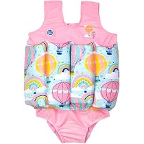 Splash About Sleeved Floatsuit – UV Zwempak Met 16-delig Drijfsysteem, UPF50+, Voor Kinderen, Verstelbaar, Chloorbestendig