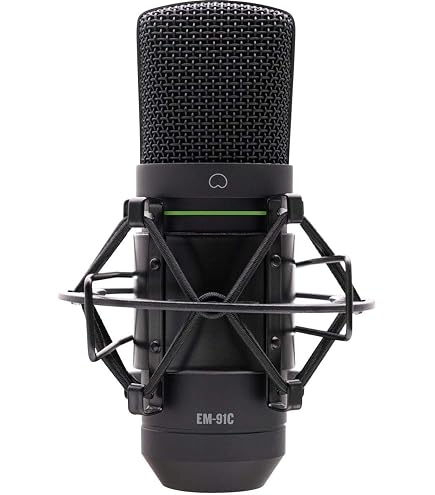 Microphone à Condensateur Pronomic CM-100BG – Cardioïde, Diaphragme 34 Mm – Pour Enregistrement, Streaming, Home Studio – Noir/or - 7