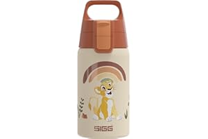 ‎SIGG SIGG - Edelstahl Trinkflasche Kinder - Shield One - Für Kohlensäurehaltige Getränke Geeignet - Auslaufsicher - Federleicht - BPA-frei - 0,5L