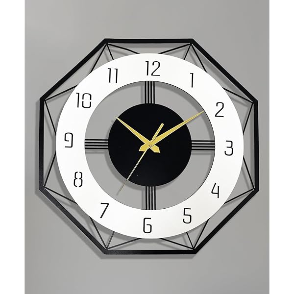 Buy Ajanta Plastic Musical Analog Wall Clock 6227 Golden Color for