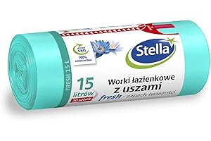 STELLA PACK Stella worki łazienkowe z uszami FRESH - o świeżym zapachu 15L 30szt