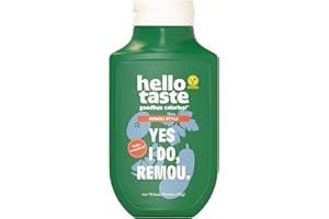 ‎HELLOTASTE hellotaste Remou Style 300ml - kalorienreduziert, ohne Zuckerzusatz & voller Geschmack | Für Gerichte, zum Grillen uvm. | Vegan, aspartamfrei, glutenfrei, sojafrei | 1 x 300ml
