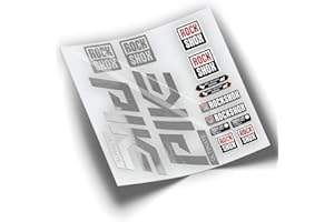 PEGATINEA Rockshox Pike 2020 WP295 Autocollant pour fourche Argenté