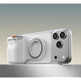 Coverzone Manyetik MagSafe ile Uyumlu Premium Edition Kamera Stabilizat&ouml;r&uuml;, 10M Uzaktan Kumanda, &Ccedil;ift Taraflı Magnet, Selfie 