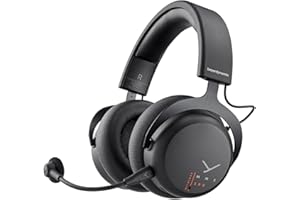 beyerdynamic Headset Gaming MMX 200 Wireless con micrófono Meta Voice, Auriculares inalámbricos con dongle USB