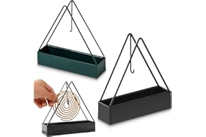 TBUQNZA 2pcs Support De Bobine De Moustique, Support De Bobine Anti-Moustique - Suspendu Osquito Coil - Porte Encens Spirale Anti Moustique