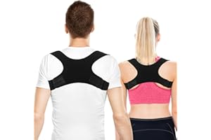 HADSOMUN Rücken Geradehalter, Haltungstrainer zur Haltungskorrektur – für eine ergonomische und gesunde Körperhaltung, die Linderung von Nacken-, Schulter- und Oberen Rückenschmerzen für Männer und Frauen