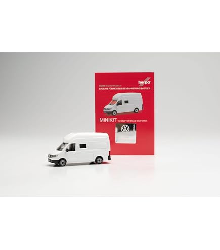 Herpa MiniKit 1/87 VW Crafter Grand California &ndash; Modello Da Montare In Bianco