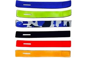 KnR Harmony Angelrute Gürtel 6 Stück Rutenbänder Angelgerät Zubehör Einstellbar