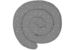 Totsy Baby XXL Bettschlange Bettkissen Stillkissen Bettrolle Bettkantenschutz Zierkissen Bettumrandung Schlange XL Handmade Galaxie 150 cm Oeko-Tex-Zertifikat