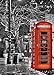 Produktbild Fototapete Telefonzelle in London England Großbritannien - Größe 183 x 254 cm, vierteilig