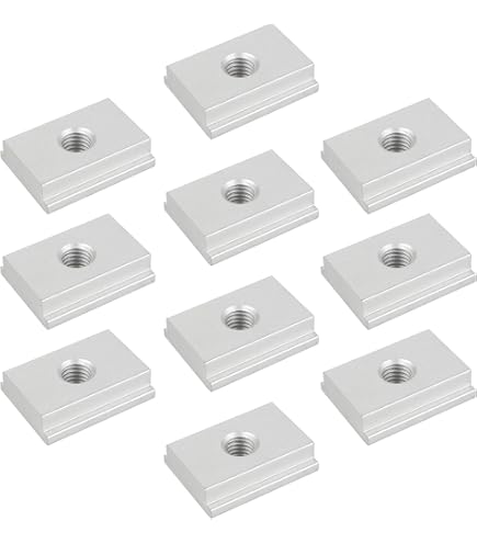 Dadi Scorrevoli M8 Per Profilo C - 20 Pezzi, Dimensioni 27x18 Mm, Ideali Per Montaggi Fai Da Te - Foto 8