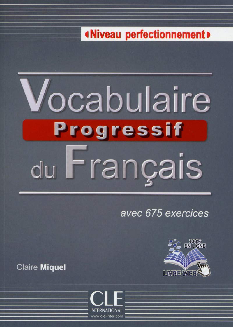 Vocabulaire progressive Niveau Perfectionnemnet. Con CD-ROM