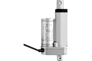 AUTTGINN 500N 20mm/s 50mm Linearmotor, 12v DC Linear Actuator Motor Elektro Zylinder Schubstangenmotor für Auto,Möbel,RV,Türöffner,Industrielle Landwirtschaft, Gefäße usw