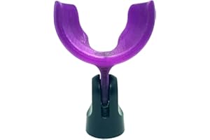 NONE Support de micro Ammo Clip 520 pour micro pour harmonica Shure 52DX Green Bullet, Superlux D112C, Peavey H-5C Cherry Bomb et Digital Reference Red Howler (Prune électrique)