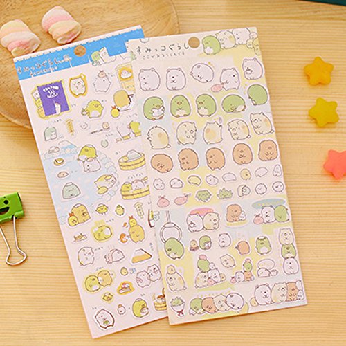 Blue Vessel 5 PCS Kreative Niedlichen Kaninchen Fett Papier Notebook Marker Label Notizblock Haftnotizen - 8