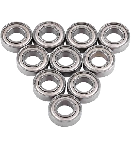 Cuscinetti Miniature Acciaio 10 Pezzi In Acciaio - Doppia Schermatura, Parete Sottile 10x15x4 Mm Per Meccanica Cuscinetti A Sfera 6700zz