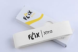 SUNATURE Hockey Grip | Flix Xtra 2 metre Chamois - White | Extra Long Premium Chamois