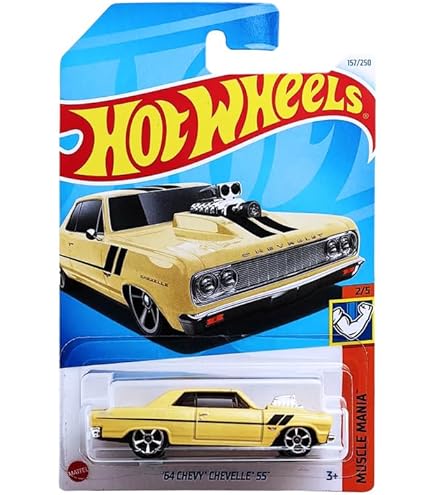 Hot Wheels 71 Plymouth GTX Muscle Mania Ages 3 and Up (Blue