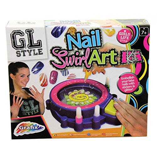 Preisvergleich Produktbild Nagel Swirl Kunst Set