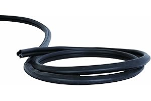 LOWENERGIE Junta de repuesto para ventana, de goma y UPVC, color negro, negro