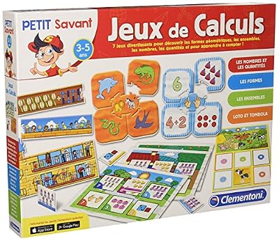 Clementoni - 62555-ADN - Jeux de Calculs-Jeu éducatif
