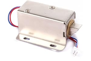 UHPPOTE DC12V File Display Cabinet Drawer Latch Assembly Solenoid Electric Lock