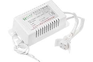‎PATIKIL PATIKIL 4x2x1" Elektronischer Ballast 220V AC 22/40-Watt Ring Fluo Lamp Rohr Silberton