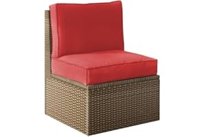 chilly pilley Coussin De Palette EU Coussin De Siège Coussin De Jardin Housse Amovible Et Lavable (90x90x15, Rouge)
