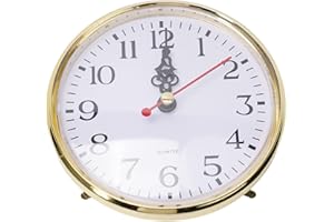 LIOAEUST Inserto de reloj de cuarzo, repuesto de movimiento de cuarzo para reparar o reemplazar relojes (90 mm)