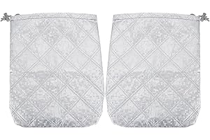 BESPORTBLE 1 Paar Seitenspiegel-Abdeckungen – Schnee-, Frost- und Regenschutz für Auto-Außenspiegel (Silber)