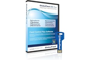 GloboFleet Card Control Plus-programvara - Programvara för att läsa, utvärdera och arkivera förarkort med utökad överträdelse
