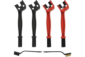 O-KINEE Spazzola per Pulizia Catena,Strumento per Manutenzione Catena di Bicicletta,Set di 6 Spazzole per Moto, Bici, Auto, Motocicletta, Bicicletta, Multifunzionale Pulisci Kit