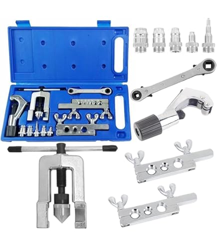 Kit Reparación Tubería Freno – Incluye Dobladora, Cortadora Y Herramienta Para Extremos – Para Tubo De Cobre 3/16