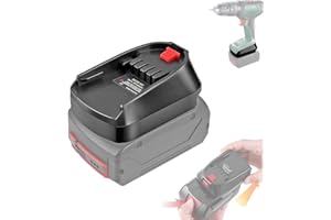 TEPULAS Adapter für Bosch Professional 18V Batterie, BOSB18C Batterieadapter für Bosch Professional 18V (Blau) Akku BAT619 BAT620 zu für Bosch Haus und Garten (Grün) Elektrowerkzeuge (GBA auf PBA)