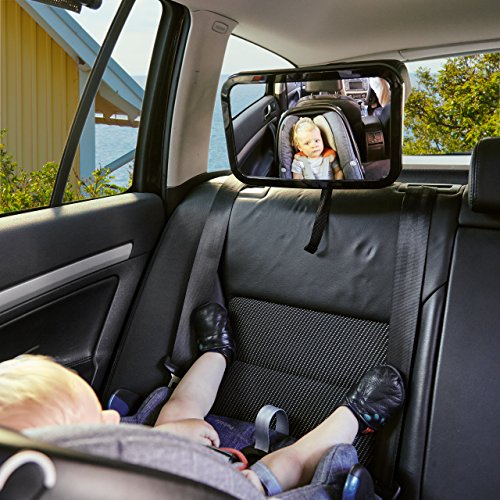 smileBaby verstellbarer Auto Babyschalenspiegel Rücksitzspiegel - 5