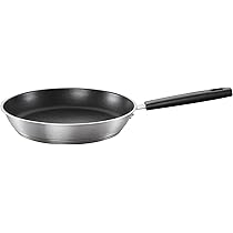 Fiskars Hard Face Saute Pan - 28cm Non-Stick Pan With Lid 3.5 Litre Capacity