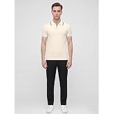 Plus Scorpion Erkek Slim Fit Polo Yaka Tshirt - Fitilli &Ouml;rg&uuml; Premium Kısa Kollu Yazlık Triko