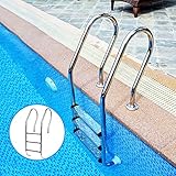 La altura de la escalera es más alta y es más conveniente para el nadador lanzar el agua. Se aumenta la altura de la superficie del agua de la escalera. Cuando el nadador se vuelve, ya no es necesario agacharse más, lo que hace que el agua sea más fácil y segura.