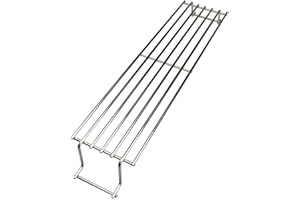 Grillclub Edelstahl Warmhalterost für Weber Spirit 200 ab Baujahr 2013 mit Regler Knöpfe vorn