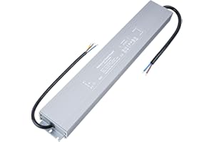 VARICART Outdoor IP67 Waterproof 24V LED Driver 300W 12.5A, Ultra Slim Constant Voltage LED Transformer Adapter, AC to DC Low Voltage Switching Power Supply, for Garden LED Light Strip G4 MR16 Bulb