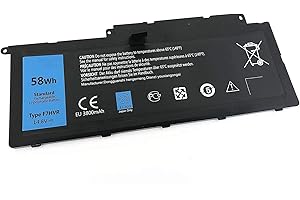 Hubei F7HVR G4YJM 062VNH T2T3J Laptop Battery For Dell Inspiron 17 7000 7737 7746 14 15 15r 5545 7537 14-7437（14.8V 58Wh ）