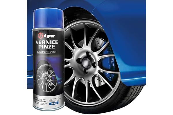 D-Gear 1210105 Peinture haute température pour étriers de frein, bleu, 400 ml