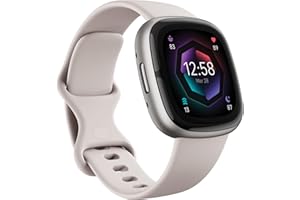 Google Fitbit Sense 2 Smartwatch per fitness e benessere con GPS integrato, fino a 6 giorni di autonomia e compatibile con Compatible with iOS 15 & Android OS 9.0