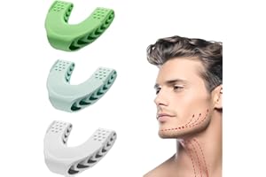 Gloryit Jawline Trainer,3 Stück Kiefer Trainer,Jaw Trainer für Männer und Frauen,Jawline Exerciser, Kiefermuskeltrainer die Perfekte Kieferpartie Schaffen