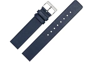 MARBURGER Uhrenarmband 22mm Leder Spezialanstoss Verschraubt - 76222