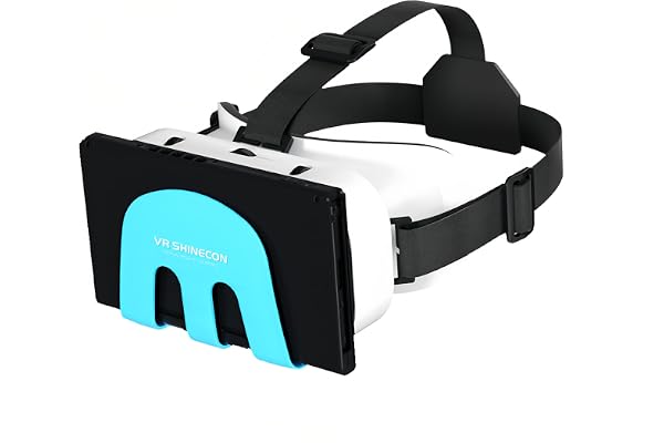 Casque Switch VR, Casques de Lunettes 3D, Ensemble de Lunettes VR Universel avec Lentilles HD Réglables pour Switch Switch OLED